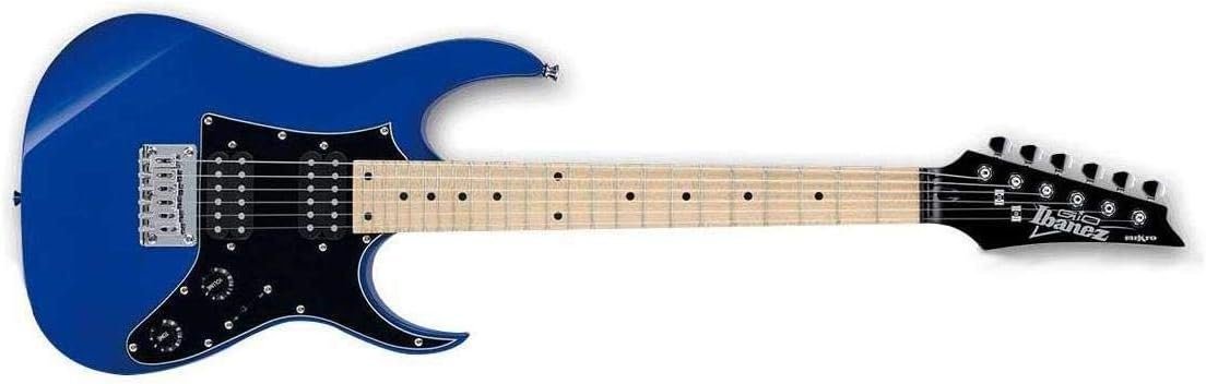 Ibanez 6 String Solid-Body Electric Guitar, Right, Jewel Blue (GRGM21MJB)