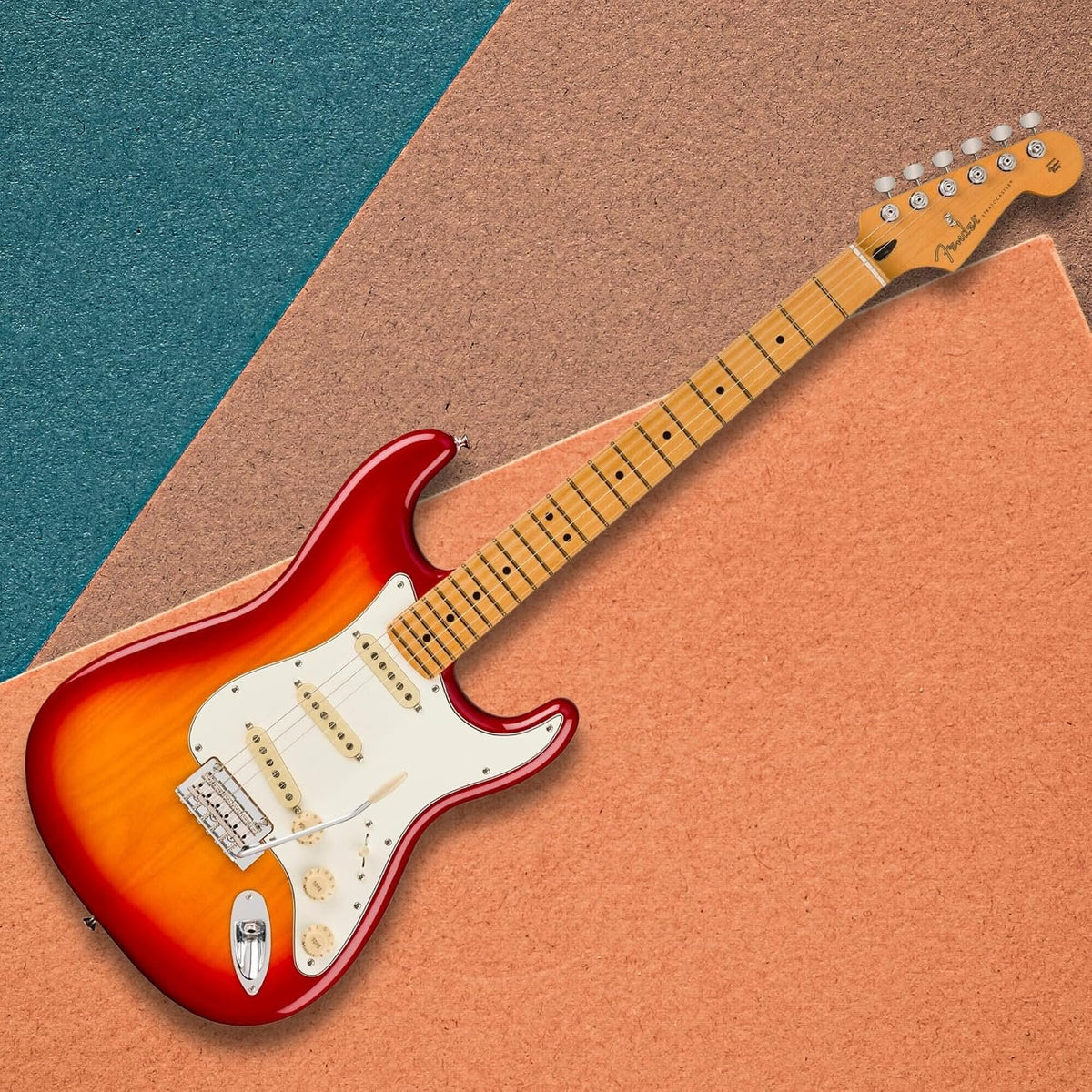 Fender Player II Stratocaster, Maple Fingerboard, Aged Cherry Burst