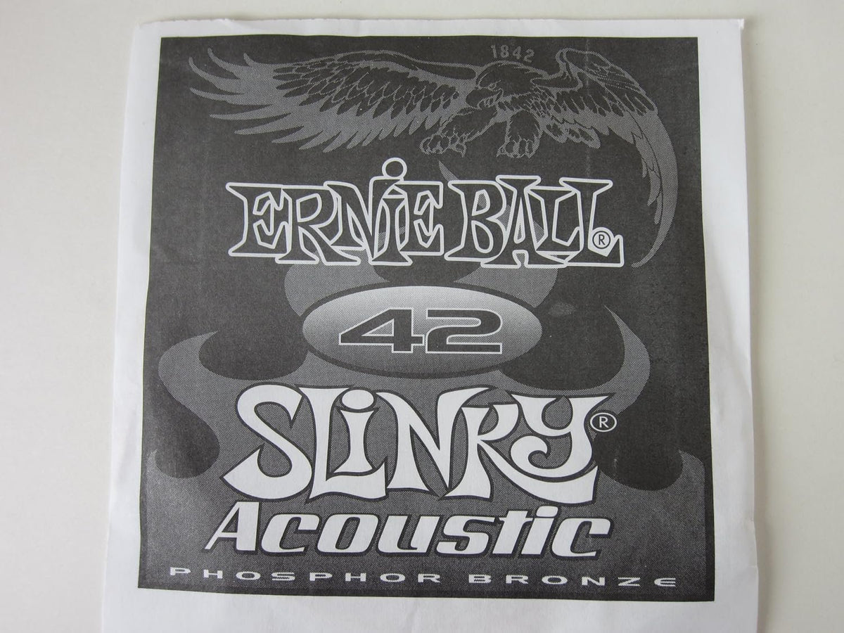 Ernie Ball .042 Phosphor Bronze Acoustic Single String (P01842)