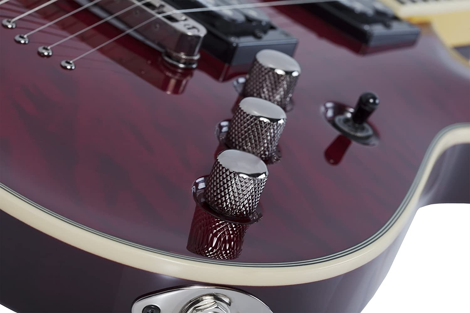 Schecter Omen Extreme-7 Electric Guitar (Black Cherry)