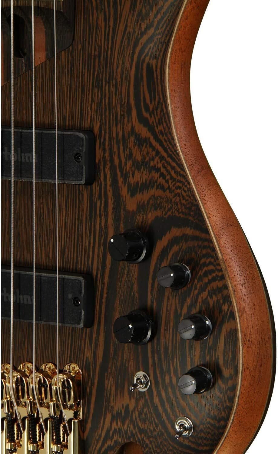 Ibanez Prestige SR5006 6-String Electric Bass Guitar Natural