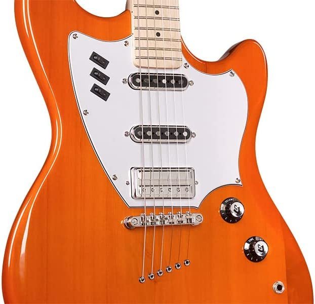 Guild Surfliner Solidbody Electric Guitar - Sunset Orange