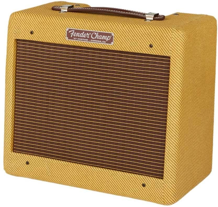 Fender '57 Custom Champ 5W 1x8 Tube Guitar Amp Lacquered Tweed