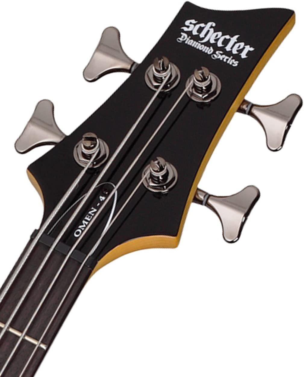 Schecter OMEN-4 4-String Bass Guitar, Black