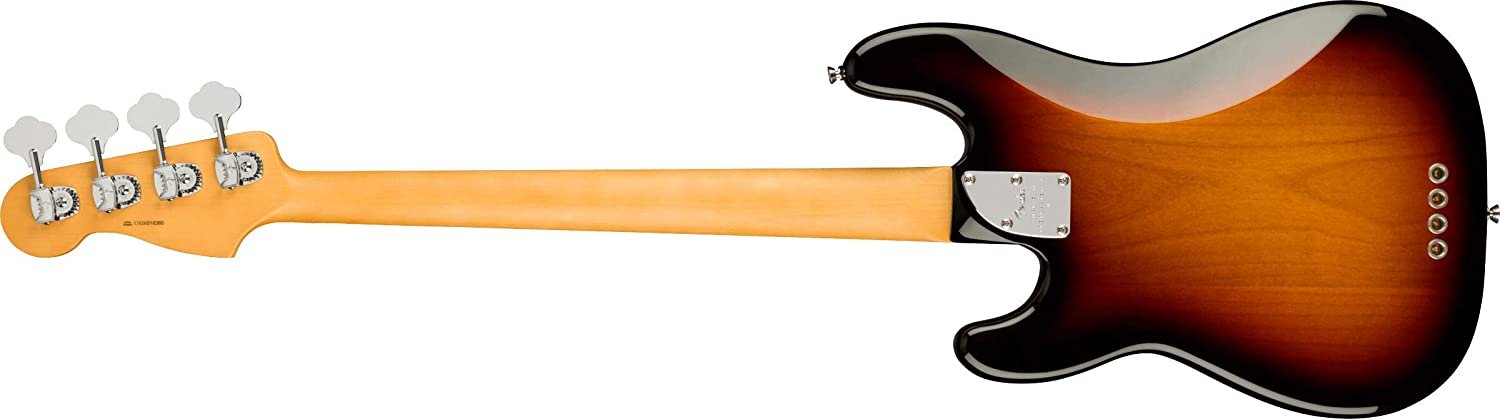 Fender American Professional II Precision Bass, 3-Color Sunburst, Maple Fingerboard