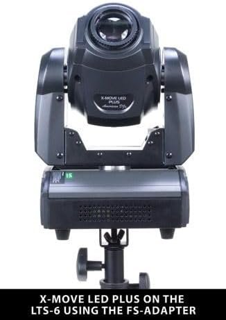 ADJ Products LTS-6, Par Can Tripod, Affordable Metal Stand with Crossbar (9 FT)