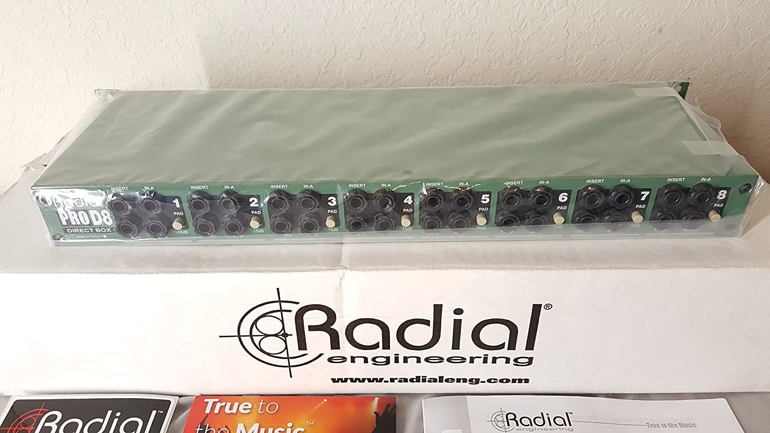 Radial Engineering ProD8 Eight Channel Rackmount DI