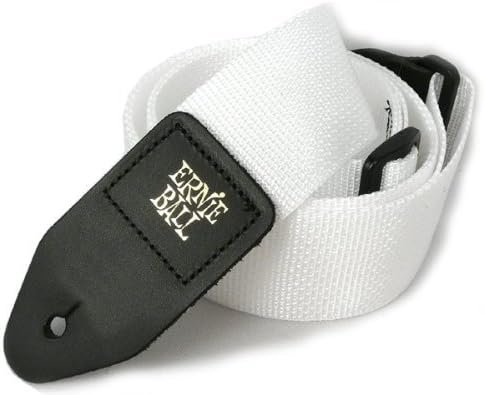Ernie Ball Polypro Guitar Strap, White (P04036)