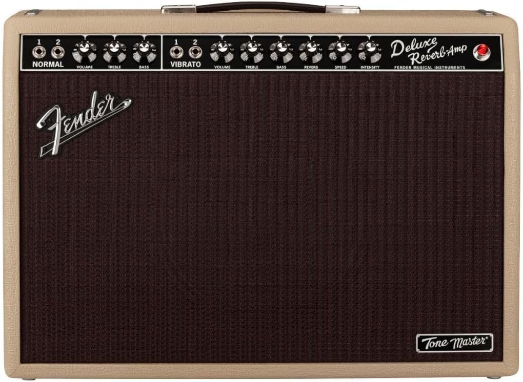 Fender Tone Master Deluxe Reverb Guitar Amplifier, Blonde