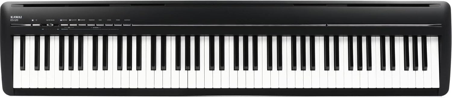 Kawai ES120 88-key Digital Piano with Speakers - Black