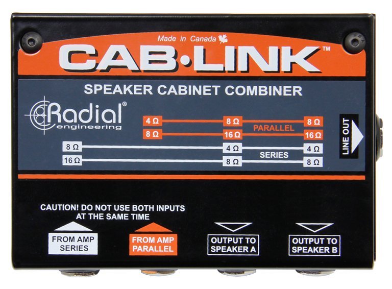 Radial Cab-Link Speaker Cabinet Combiner