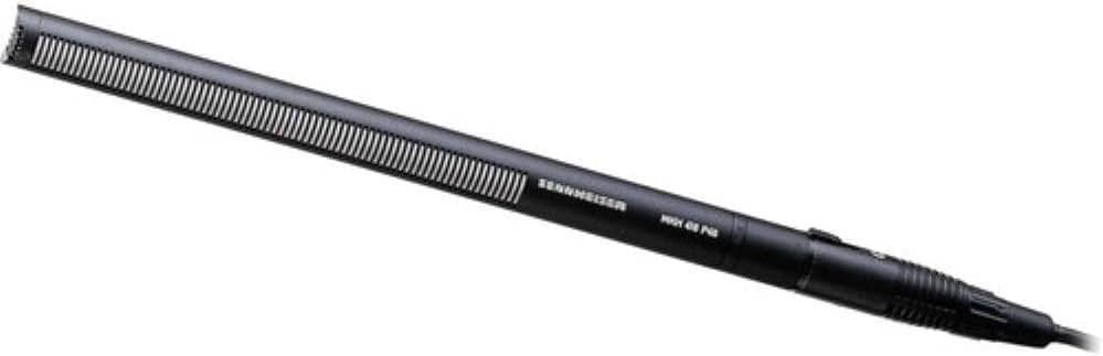 SENNHEISER Wired Professional MKH 416-P48U3 Short Shotgun Interference Tube Microphone, Black