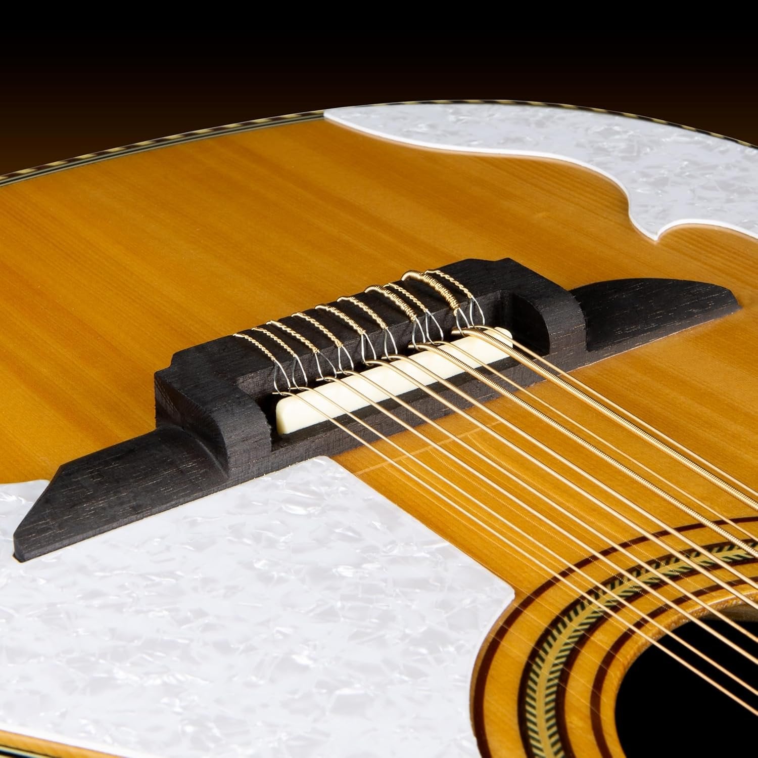 GHS Strings BSXB-10 PHOSPHOR BRONZE BAJO QUINTO Strings, Loop End