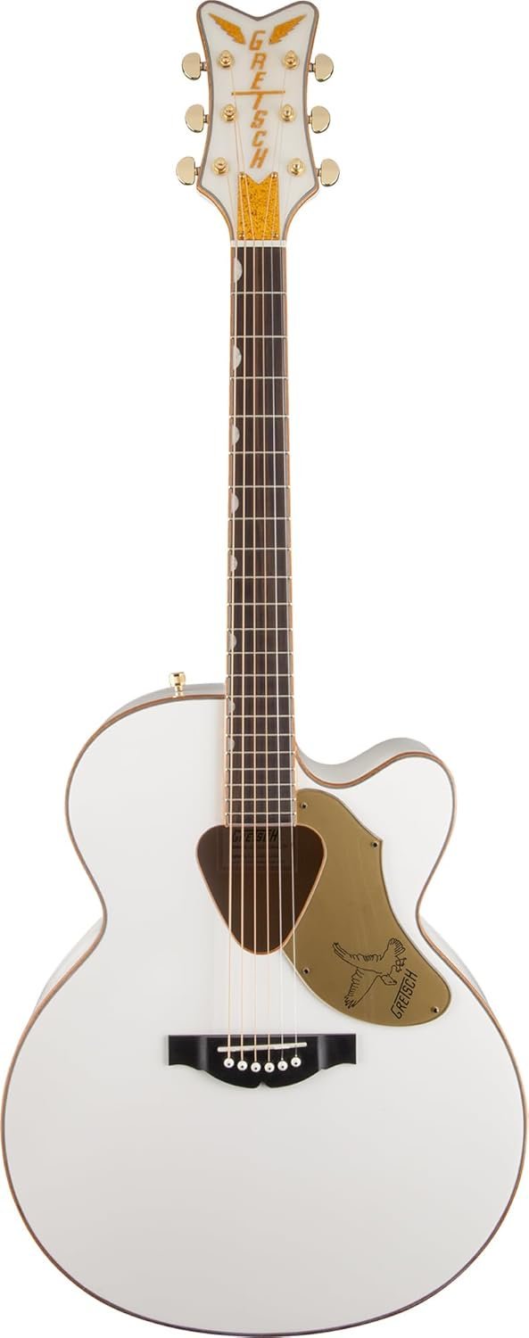 Gretsch G5022CWFE Rancher Falcon Jumbo Acoustic Electric Guitar - White