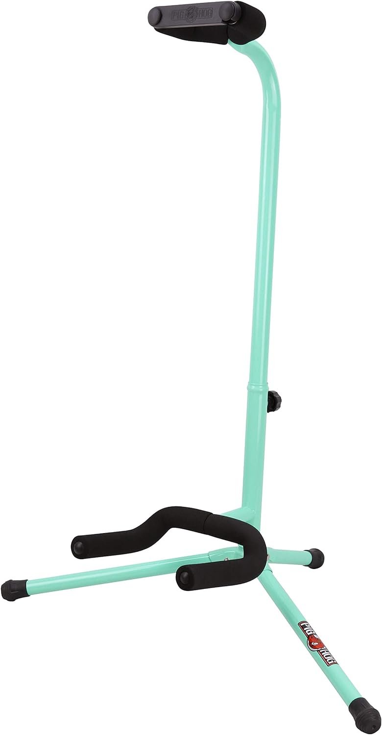 Pig Hog Guitar Stand Extra Padded - Seafoam Green