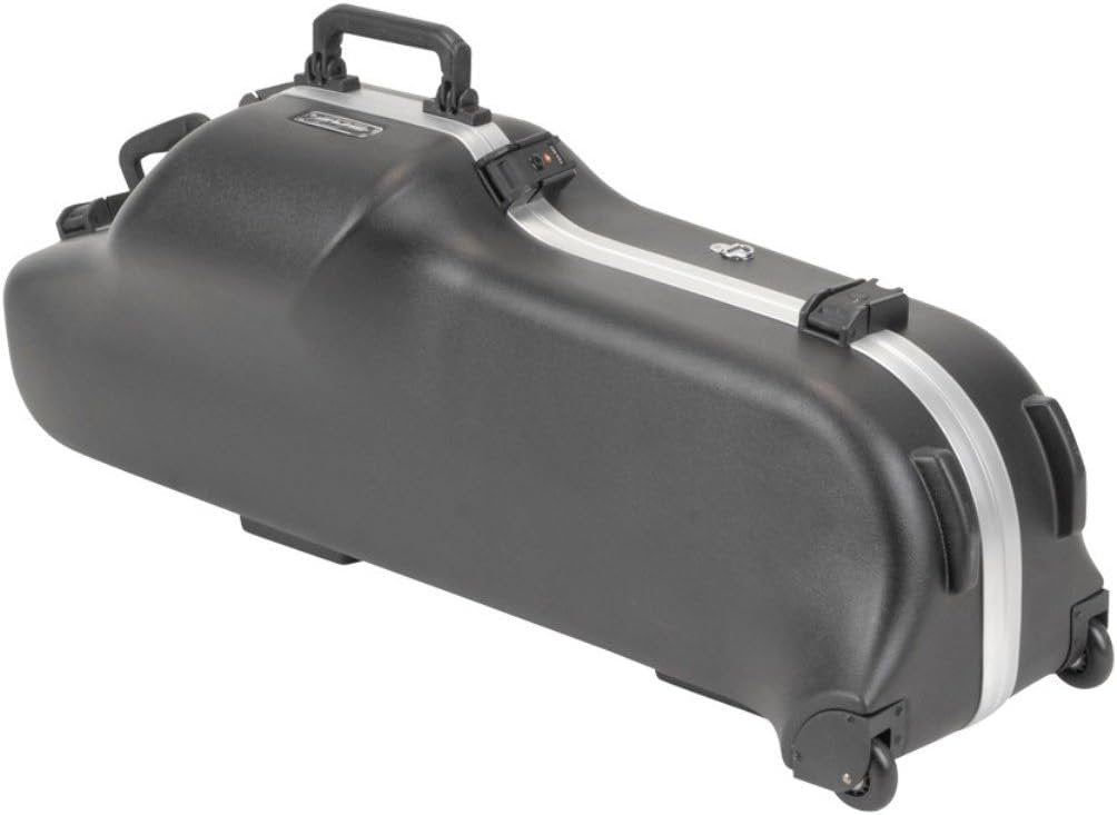 SKB Contoured Pro Universal Baritone Sax case with Wheels