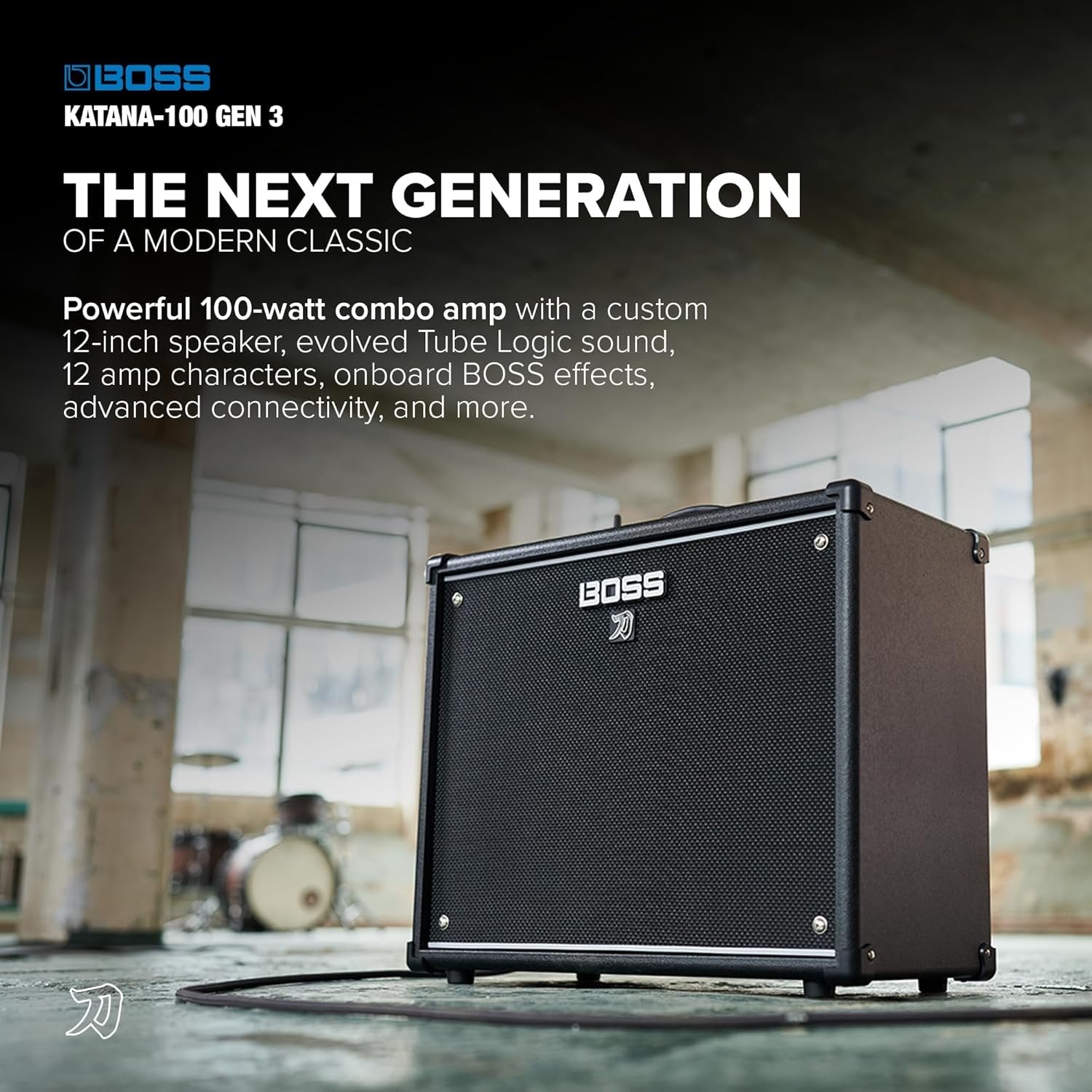 Boss Katana-100 Gen 3 100-watt 1 x 12-inch Combo Amplifier