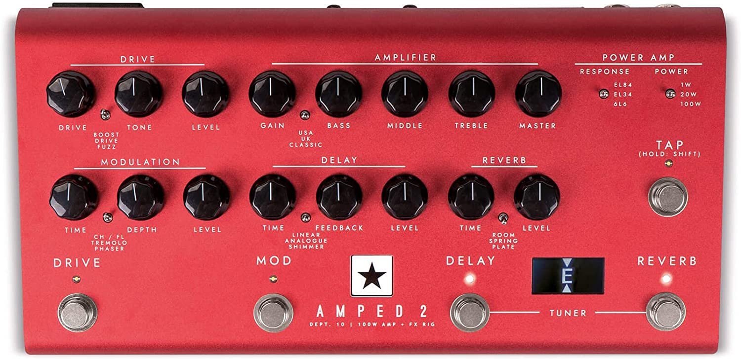 Blackstar Amplification AMPED2 100-Watt Guitar Amp and Pedal with Advanced Effects Processor and Integrated OLED Display Screen