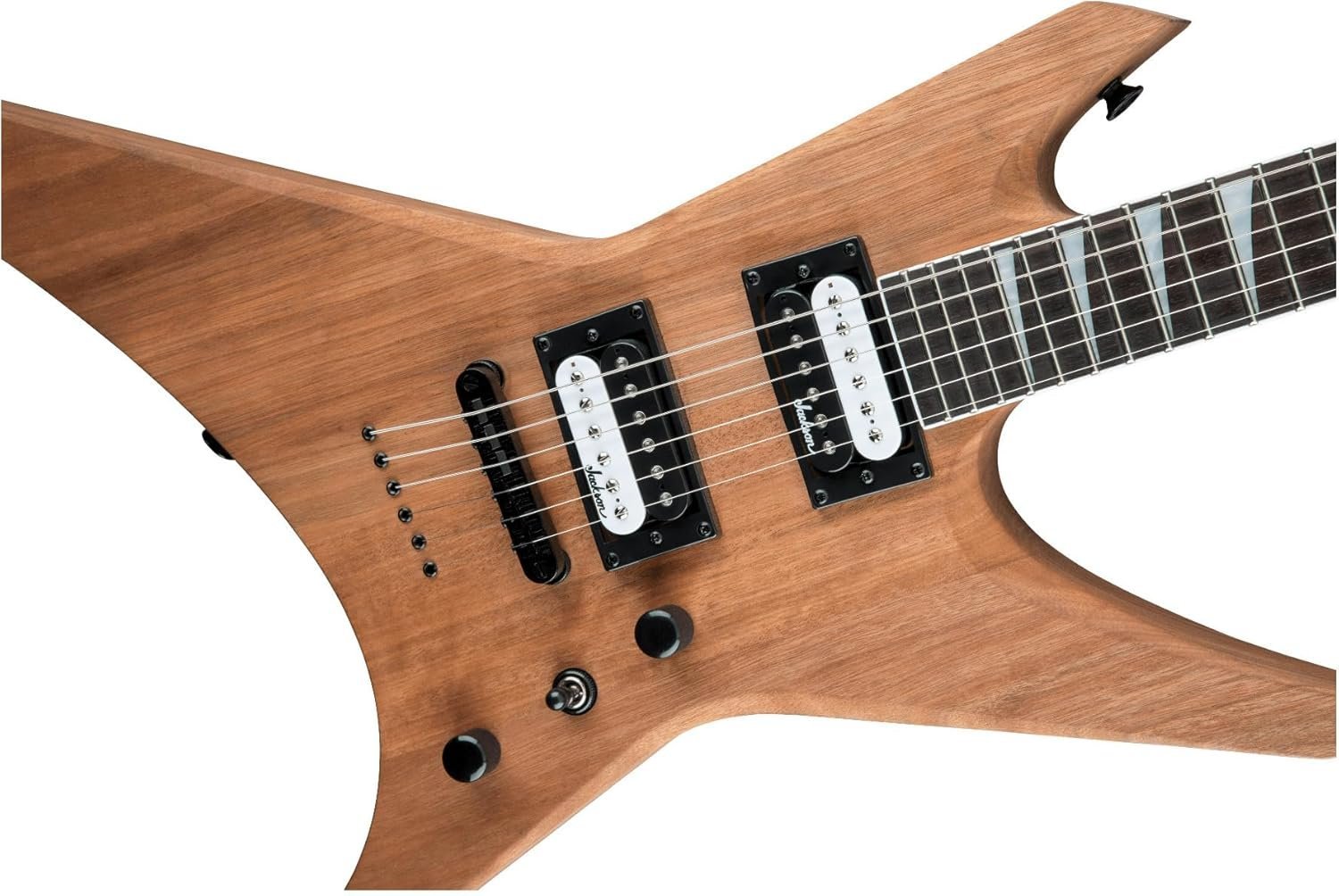 Jackson JS Series Warrior JS32T 6-String Right-Handed Electric Guitar with Mahogany Body, Maple Neck, and Amaranth Fingerboard (Natural Oil)