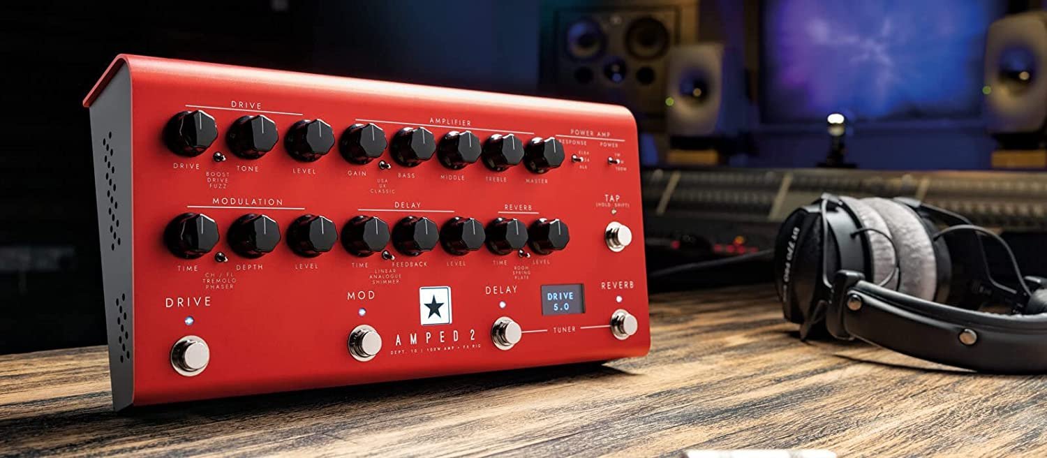 Blackstar Amplification AMPED2 100-Watt Guitar Amp and Pedal with Advanced Effects Processor and Integrated OLED Display Screen