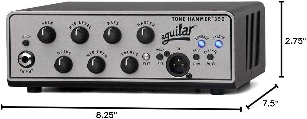 Aguilar Tone Hammer 350 Bass Amplifier Head