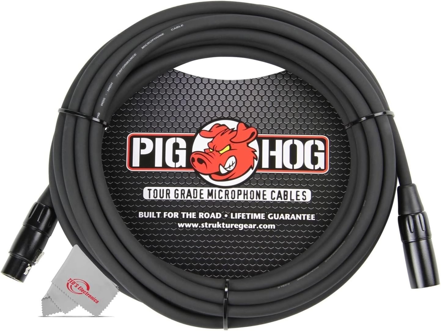 Pig Hog PHM20 20' XLR Cable 2 pack, Speaker