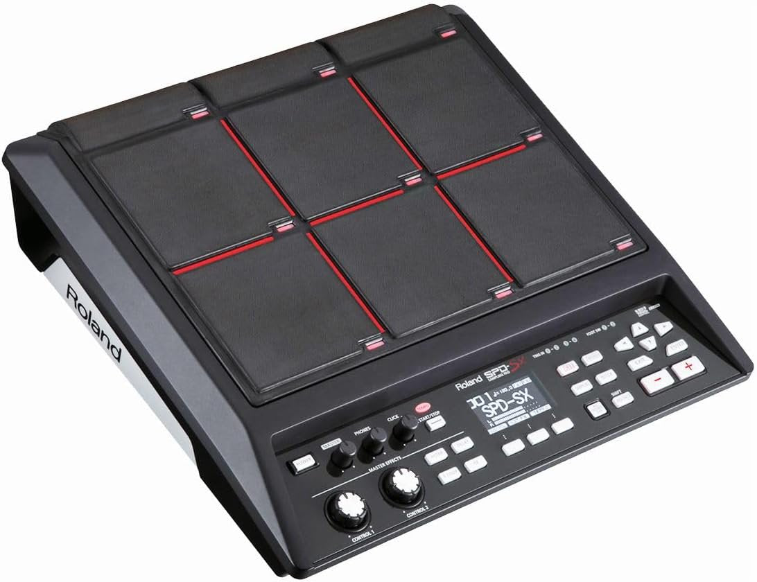 Roland Percussion Sampling Pad with 4GB Internal Memory, Black (SPD-SX)