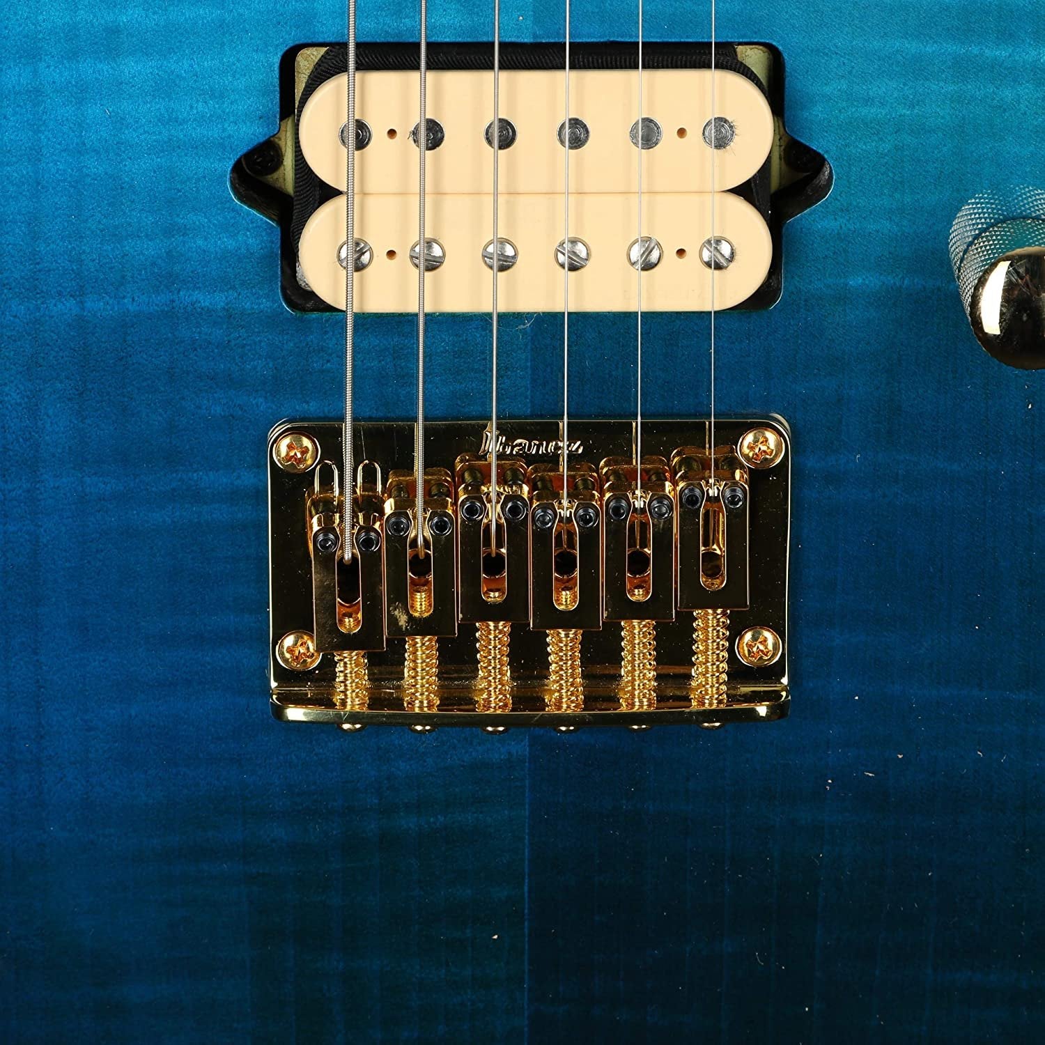 Ibanez RG Standard Series RG421HPFM High Performance Electric Guitar, Jatoba Fretboard, Blue Reef Gradation