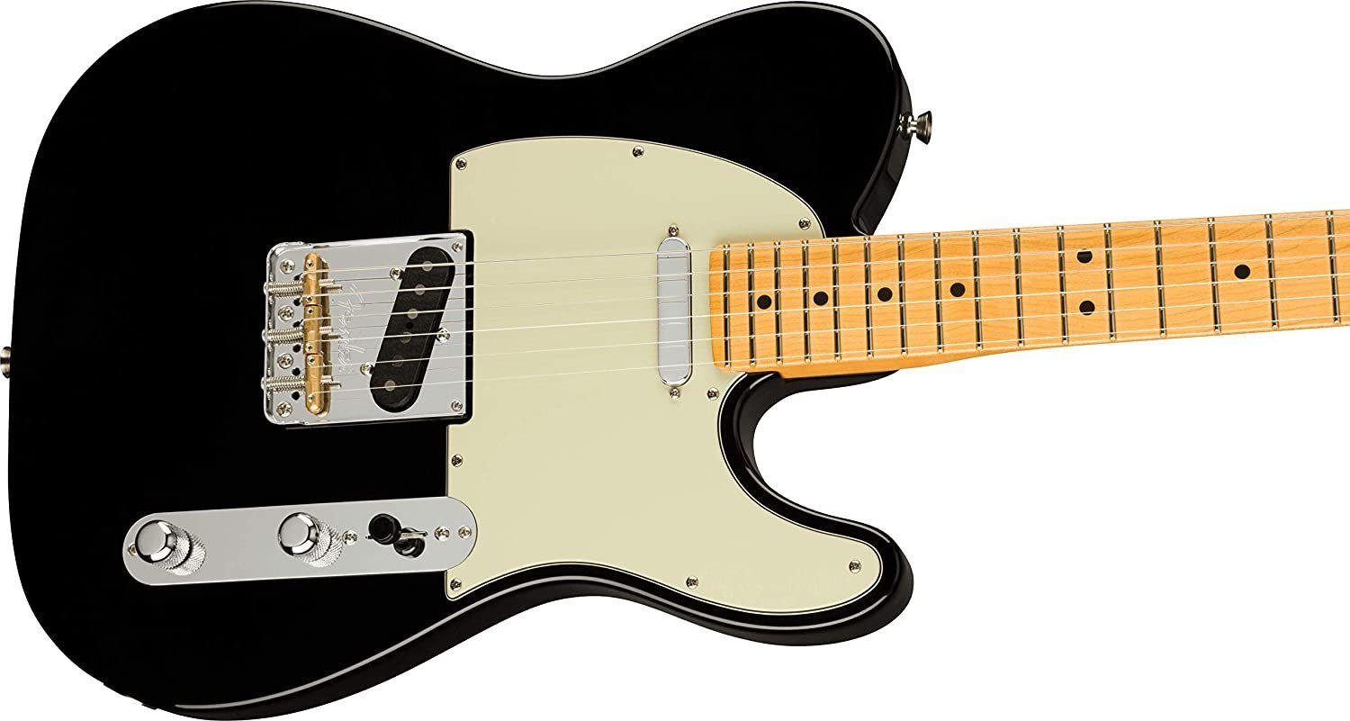 Fender American Professional II Telecaster MN Black w/Hardshell Case