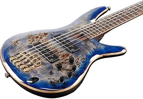 Ibanez SR2605 Premium 5-String Bass Cerulean Blue Burst