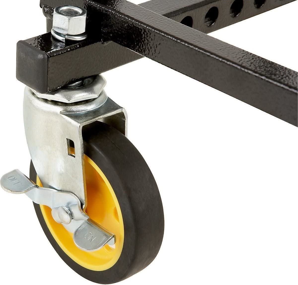 Rock-N-Roller R10RT (Max) 8-in-1 Folding Multi-Cart/Hand Truck/Dolly/Platform Cart/34" to 52" Telescoping Frame/500 lbs. Load Capacity, Black