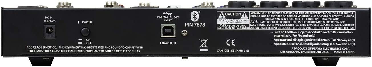 Peavey PV 10 BT Mixer with Bluetooth