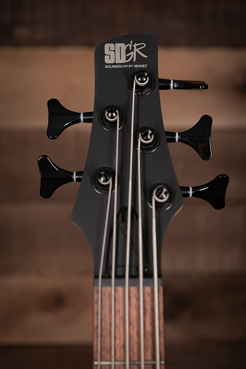 Ibanez Standard SR305EBL Left-handed Bass Guitar - Weathered Black