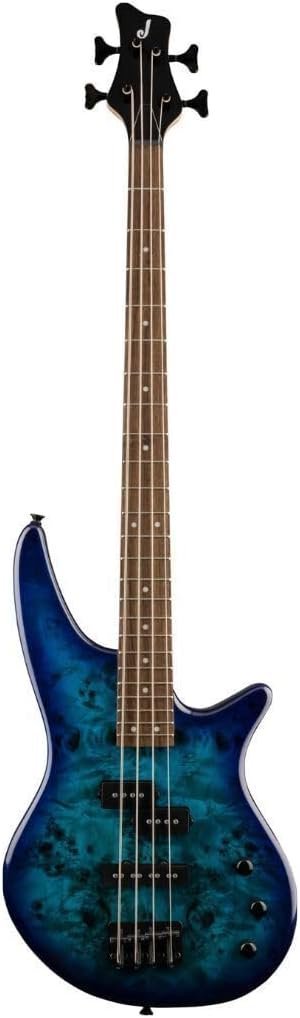 Jackson JS Series Spectra Bass JS2P, Blue Burst, Laurel Fingerboard