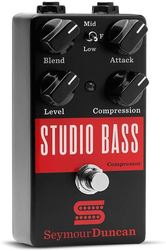 Seymour Duncan Studio Bass Compressor Effects Pedal,