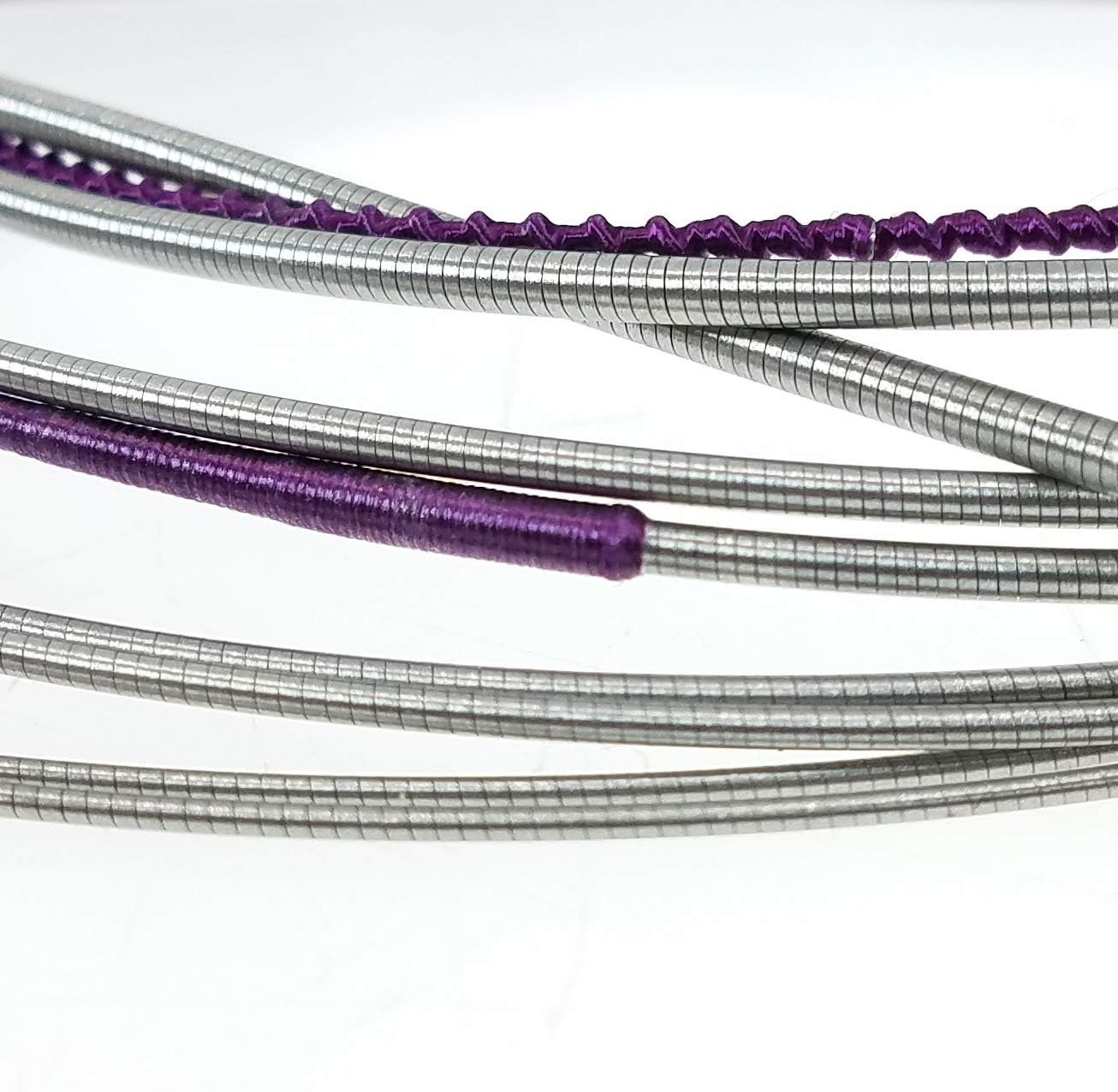 GHS Strings, 5-String Bass Precision Flats, Stainless Steel Flatwound, 37.25" Winding, Medium (45-126) (M3050-5)