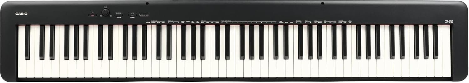 Casio CDP-S160BK 88-Key Digital Pianos