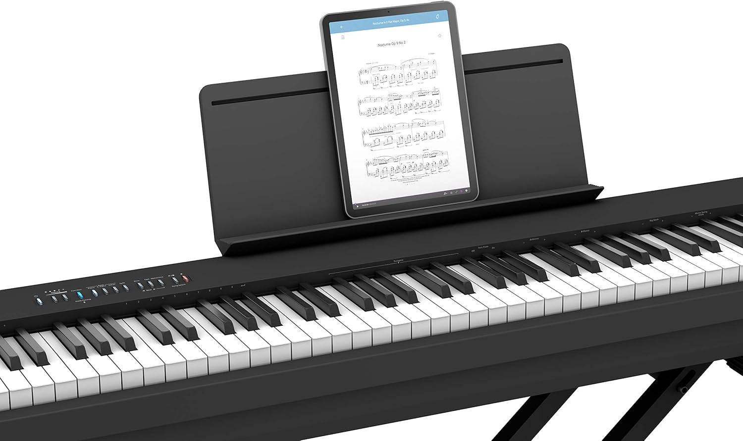 Roland FP-30X | Slim & Stylish 88-Note Digital Piano | Rich Tone & Authentic Ivory-Feel | Built-In Powerful Amplifier & Stereo Speakers | Onboard Sounds | Bluetooth & MIDI Connectivity | Black