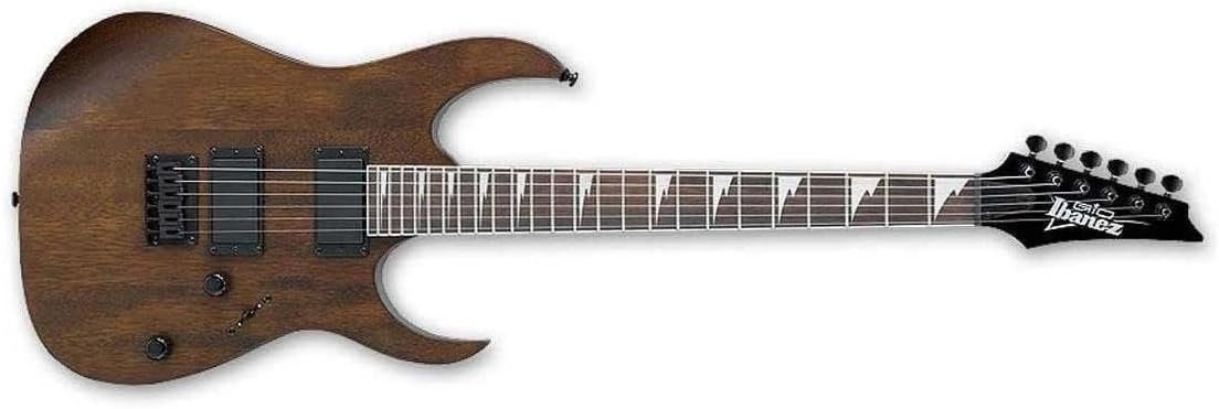 Ibanez GRG 6 String Solid-Body Electric Guitar, Right, Walnut Flat, Full (GRG121DXWNF)