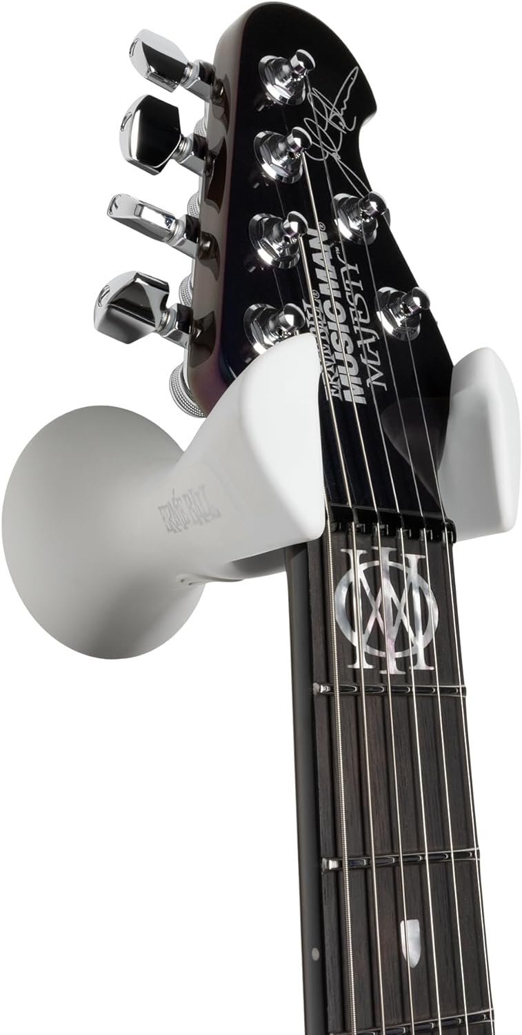 Ernie Ball Guitar/Bass Wall Mount Hanger - White (P09620)