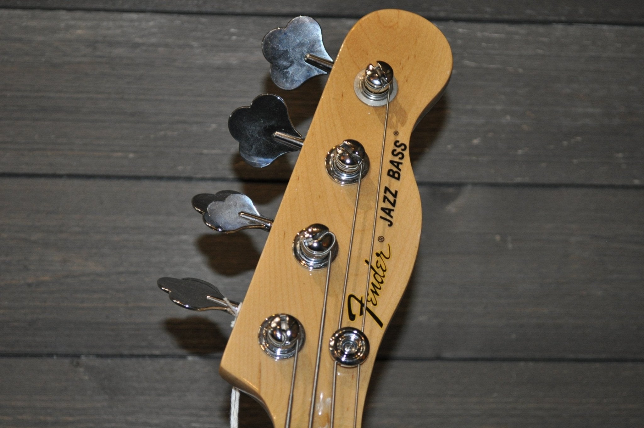 Replica Geddy Lee Jazz Bass Guitar Maple Neck, Black