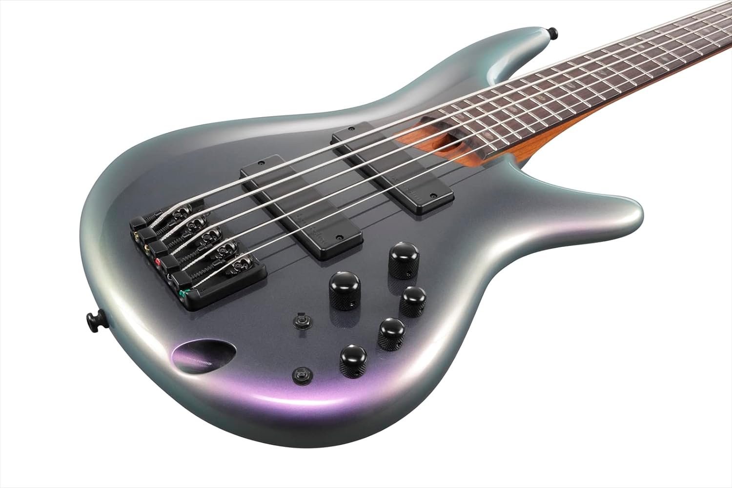 Ibanez SR505E Bass Guitar - Black Aurora Burst
