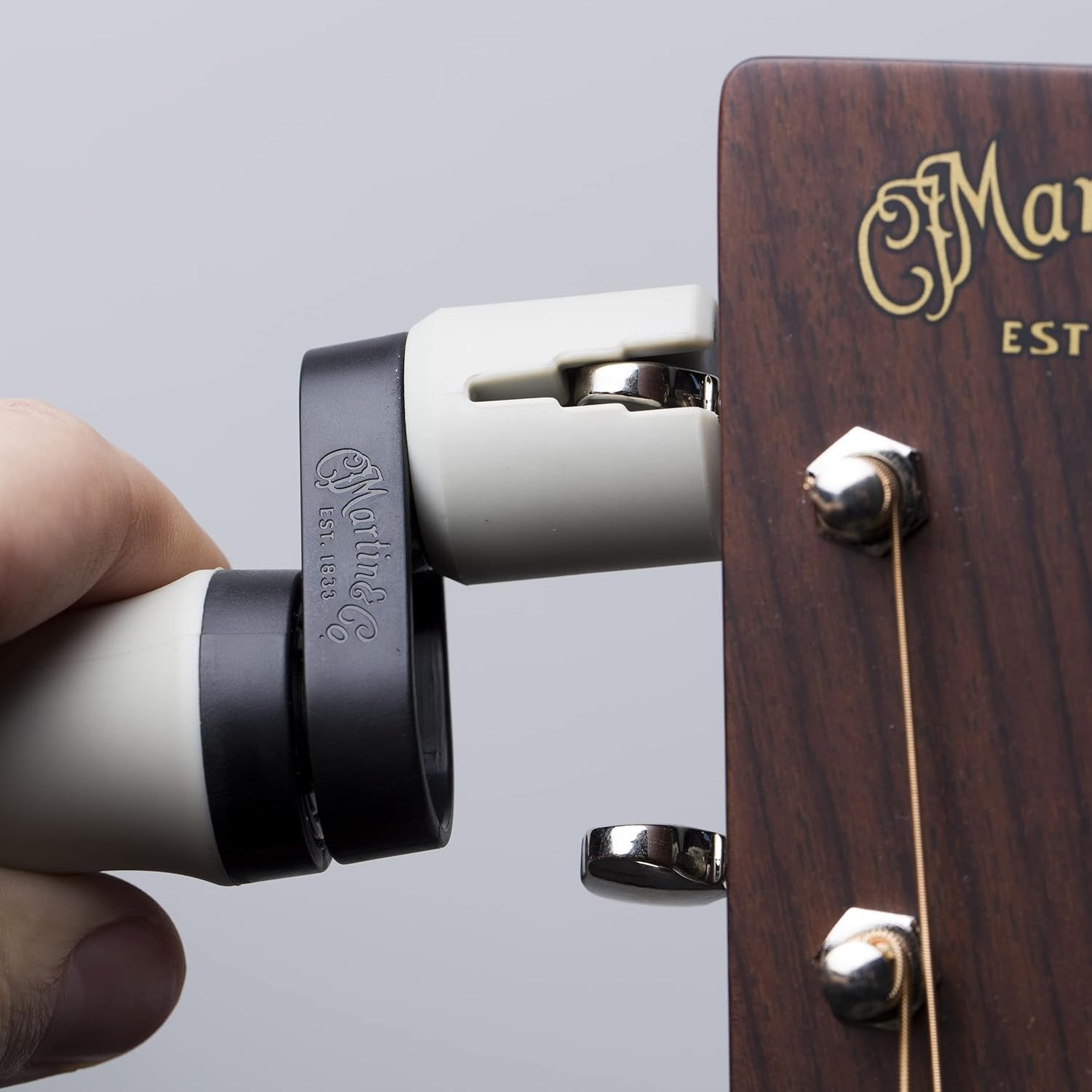 Martin String Winder | Silent, Precision Bearing Design for Faster Restringing | Ergonomic and Scratch-Free Tuning Peg Fit