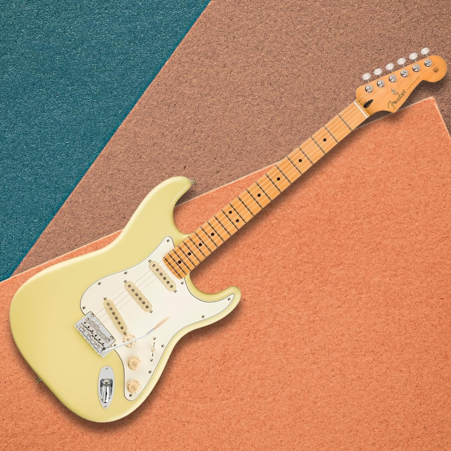 Fender Player II Stratocaster, Maple Fingerboard, Hialeah Yellow