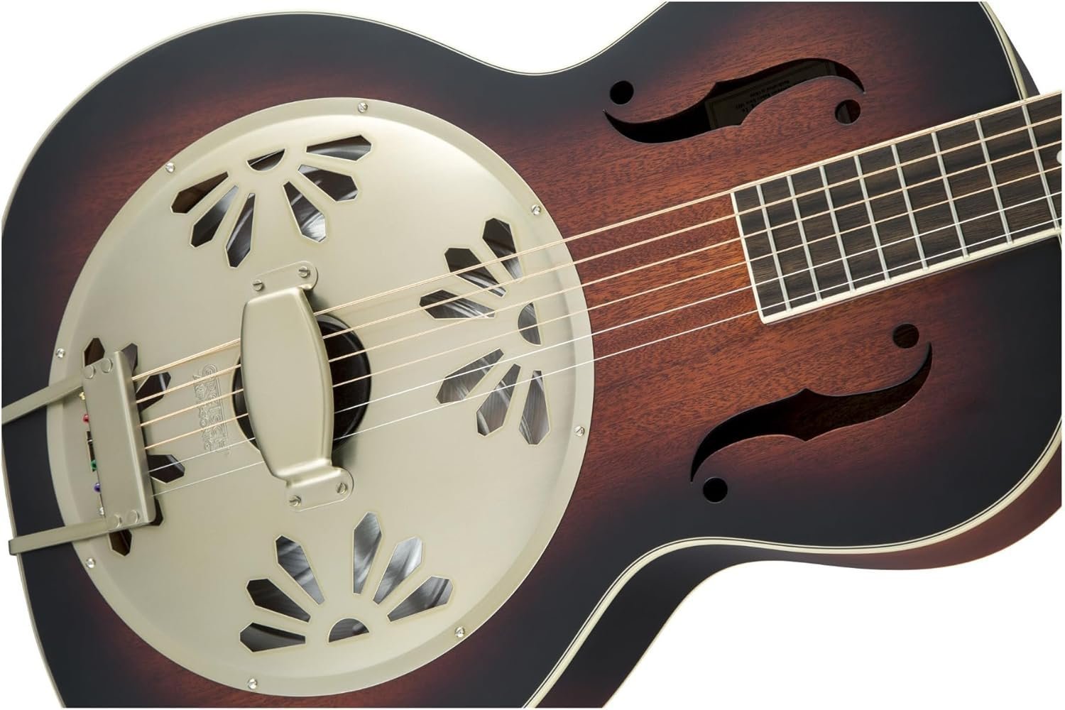 Gretsch G9241 Mahogany Round Neck 6-String Acoustic-Electric Resonator Guitar (Right-Handed, 2-Color Sunburst)