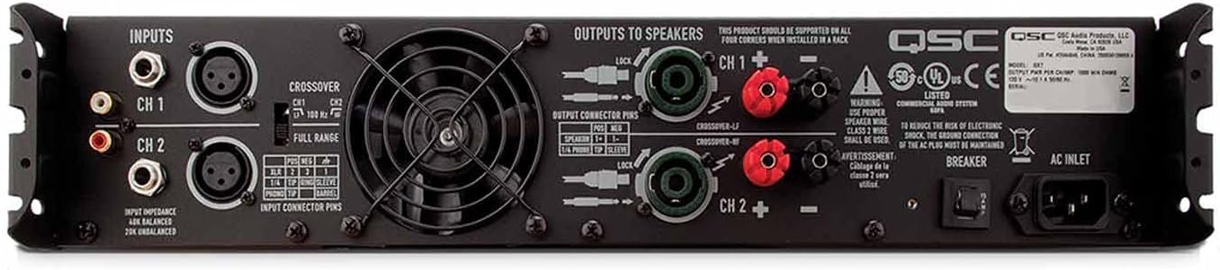 QSC GX3 300-Watt Power Amplifier
