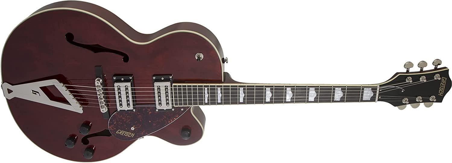 Gretsch Streamliner Hollow Body Walnut w/V-Stoptail & Broad'Tron Pickups