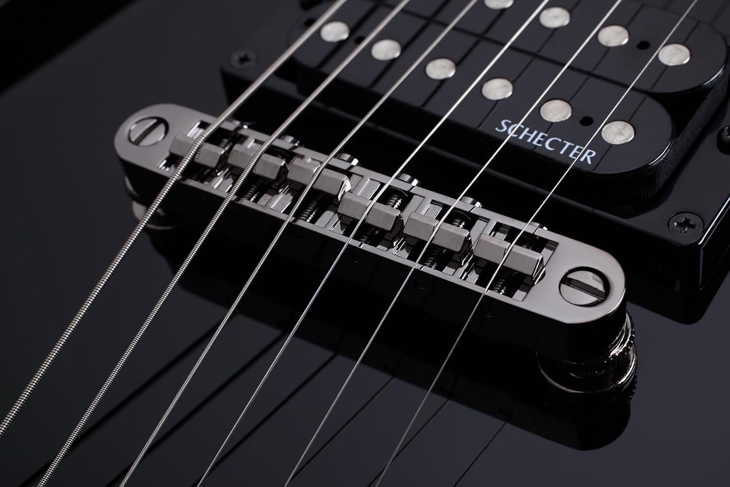 Schecter OMEN-6 6-String Electric Guitar, Black