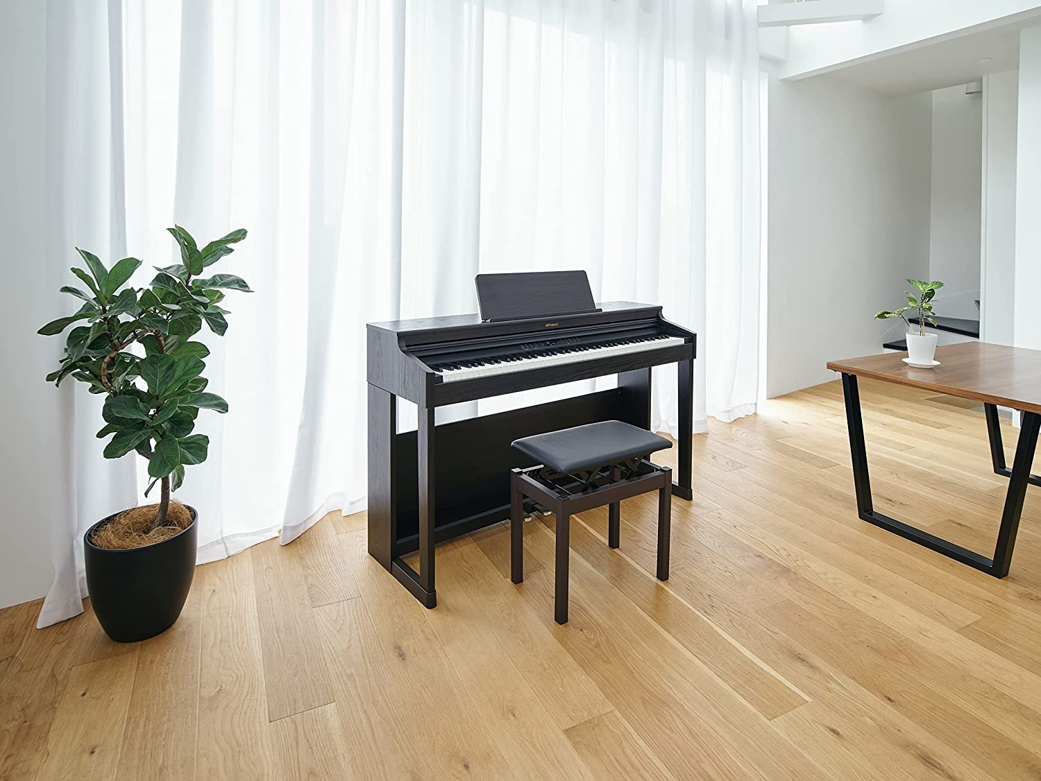 ROLAND, 88-Key Digital Home Piano (RP701-CB)