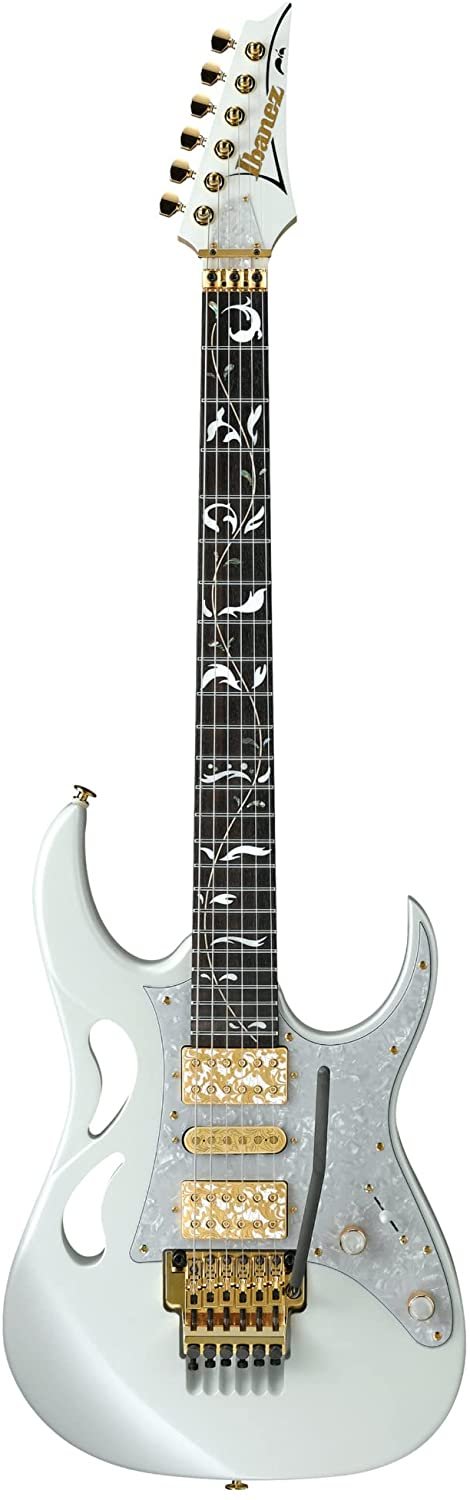 Ibanez PIA3761 Steve Vai Signature Stallion White w/Hardshell Case